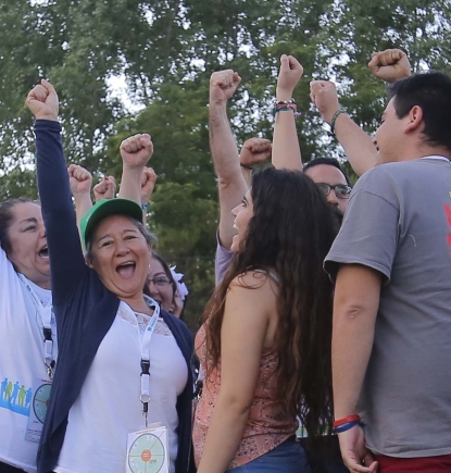 ¡Desatando la Solidaridad! Casi 400 voluntarios se reunieron en el Primer Encuentro Nacional de Voluntarios