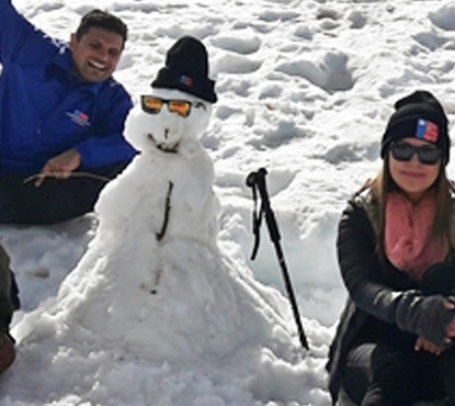 Desafío en la nieve. Exitoso trekking para personas con discapacidad mental