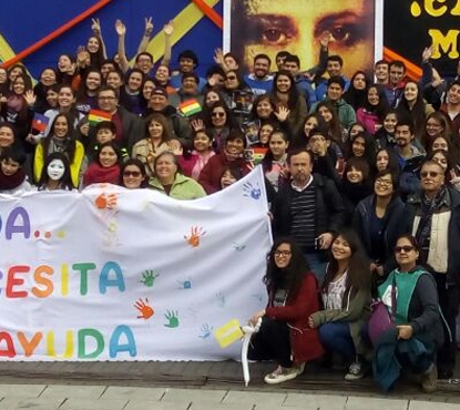 Penquistas marchan en el Mes de la Solidaridad para cambiar tu mirada