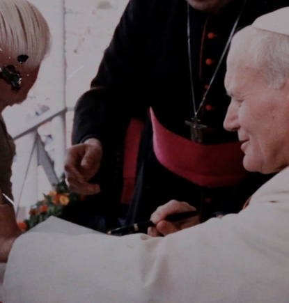 Hogar de Cristo donó registro histórico de Juan Pablo II