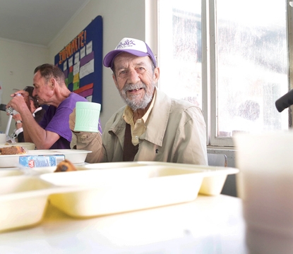 Industriales panaderos brindaron Desayuno de Navidad a beneficiarios del Hogar de Cristo