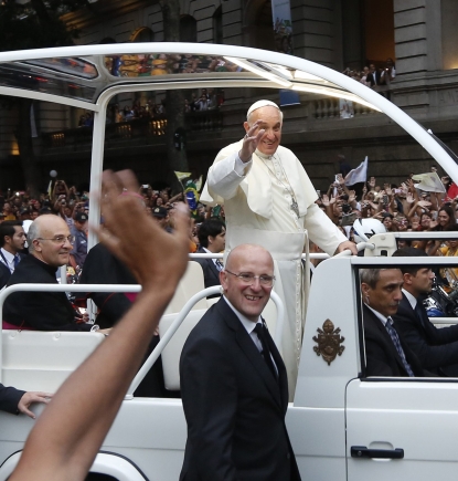 Acompañemos a Francisco en su visita al Santuario del Padre Hurtado