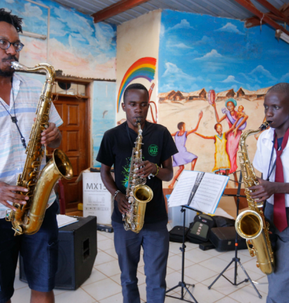 Una orquesta contra la pobreza en Kenia