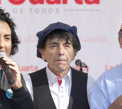 Candidatos Guachacas comparten con acogidos del Hogar de Cristo