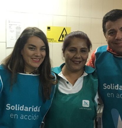 Actores de El Muro visitan la Hospedería de Antofagasta