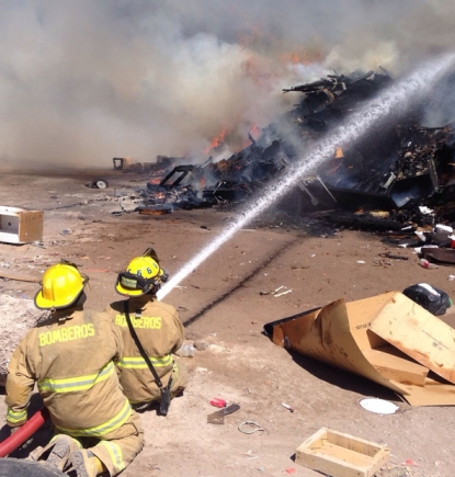 Incendio en Calama:  Caritas y Hogar de Cristo colaboran con los damnificados
