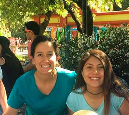 Constanza Cárcamo: voluntaria sin fronteras