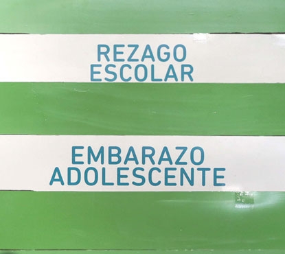 Impactante instalación en el mercado Tirso de Molina