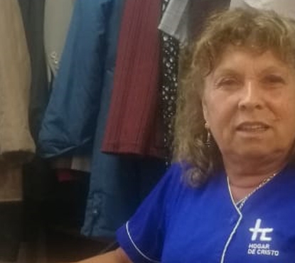 María Guillermina Gajardo: “Era muy pobre, pero cuando llegué aquí me sentí rica”
