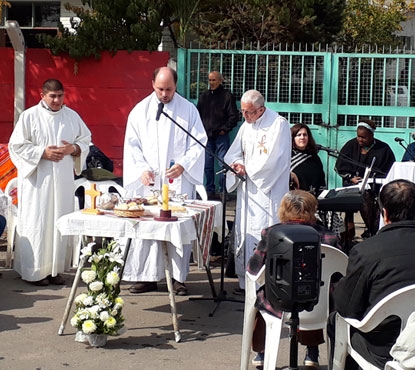 Inicio de Semana Santa: En el Hogar Abierto de Estación Central