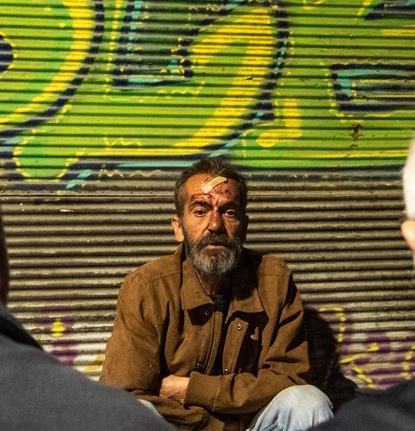 Celestino Aós Braco: Callejeando con un  fraile capuchino
