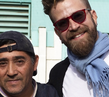 Recibimos la visita del gringo de “Aquí te las traigo Peter”