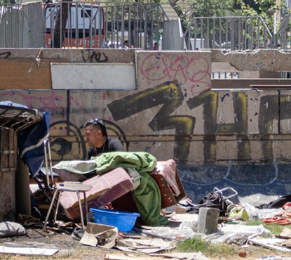 Personas en situación de calle sobre crisis social: “Para todos somos invisibles”