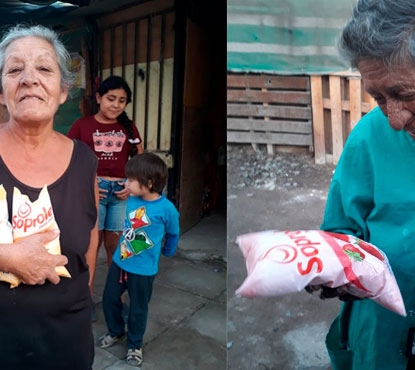 Empresa Savisa en Arica: Dona huevos, yogurt y queso a familias vulnerables