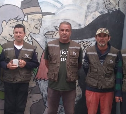 La cuarentena terapéutica de 4 hombres en situación de calle