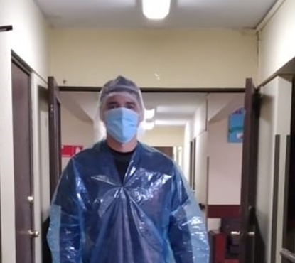 Freddy Gutiérrez, médico venezolano:  Es su turno en el Hogar de Cristo