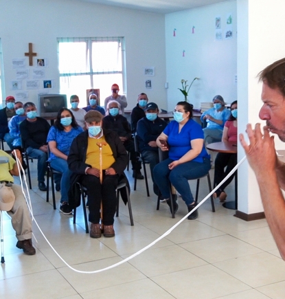 La magia estuvo en el Hogar de Cristo