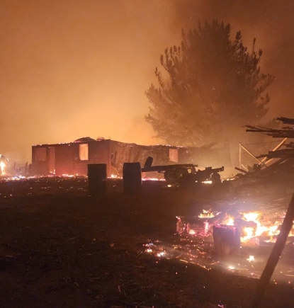 JUNTOSXCHILE: “El incendio era como un mar con olas de fuego”