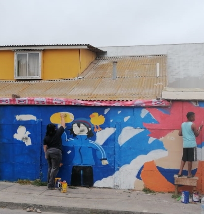 En La Serena: Arte y muralismo para cuidar el mundo