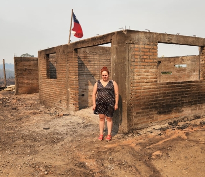 Valeska Muñoz:  “La ayuda que llega es como un viento fresco”