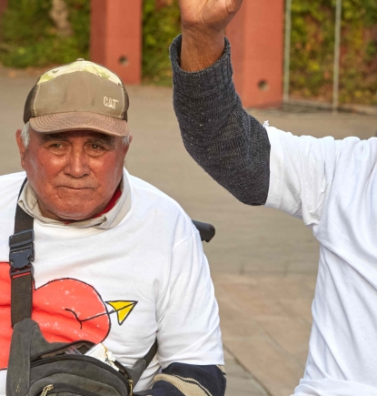 Adultos mayores pintaron su mejor lectura