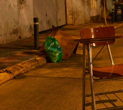 Calle sin Violencia.  Por Liliana Cortés