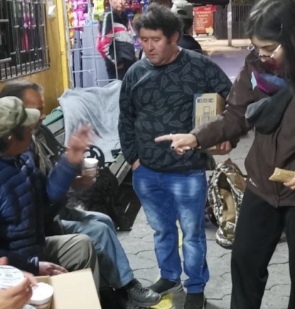 Francisco Durán: “Con un albergue podemos sacar gente de la calle”