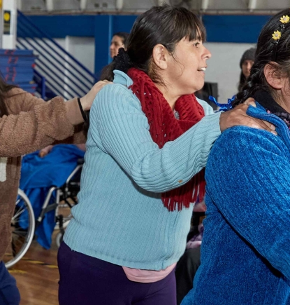 Un 18 inclusivo: Personas con discapacidad celebran en La Granja