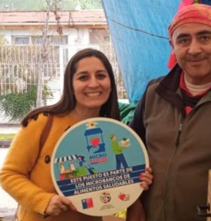 Microbanco de alimentos apoya Casa de Acogida en San Bernardo