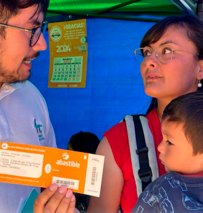 Un ticket naranja súper valorado