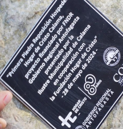 Primera piedra para nueva hospedería en Calama