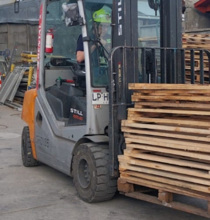 Pasó en Coyhaique: El curioso destino de 50 pallets
