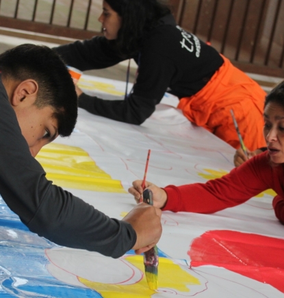 Jóvenes Súmate en el GAM: Siete en creatividad