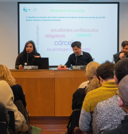 Sillas vacías: Seminario de Súmate sobre exclusión educativa en el GAM