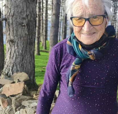 ¡Notable!  Influencer de 100 años asidua al gimnasio