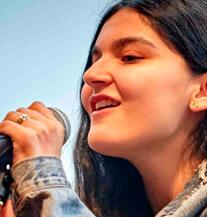 Gugu Rebolledo: “Pregúntenme todo: si veo, cuánto veo, qué no veo”