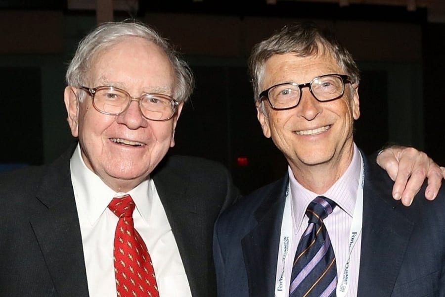 Warren Buffet y Bill Gates 